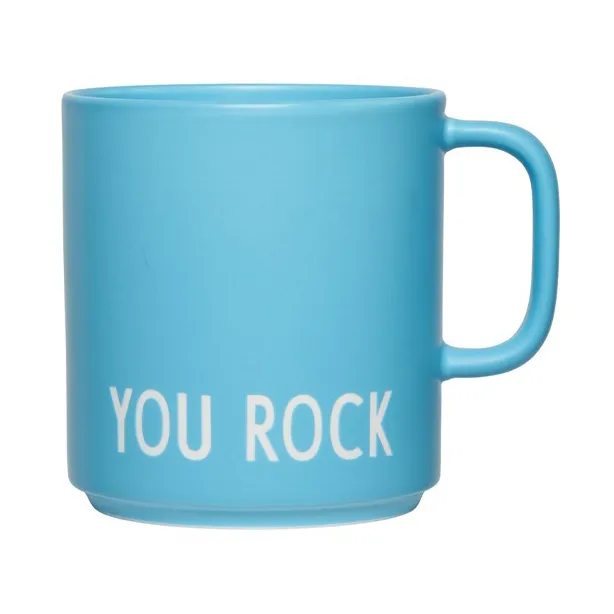 Design Letters VIP favourite cup with handle 25 cl, You rock Design Letters