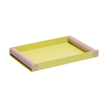 Ray Serving tray medium - Yellow-lavender - Design Letters