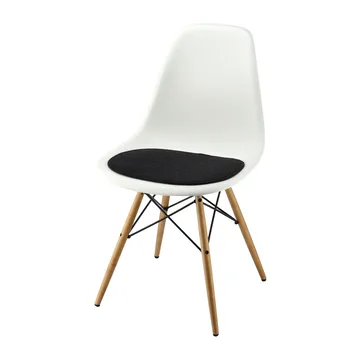 Eames DSR/DSW seat pad - Anthracite - Designers Eye