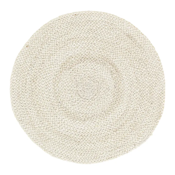 Braided placemat Ø38 cm - ivory - Dixie