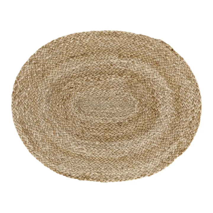 Braided placemat oval - nature - Dixie