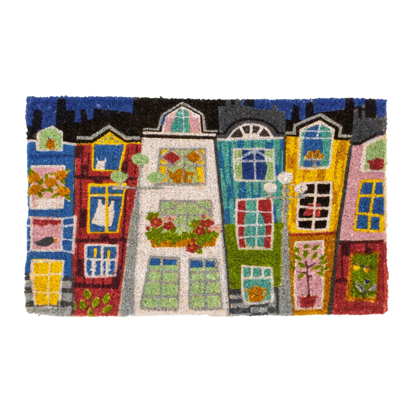 Dixie door mat, night in Paris Dixie