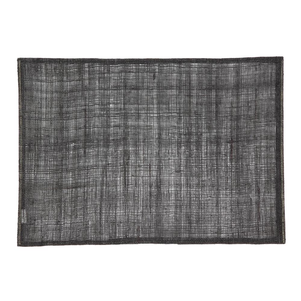 Dixie linen placemat, black Dixie
