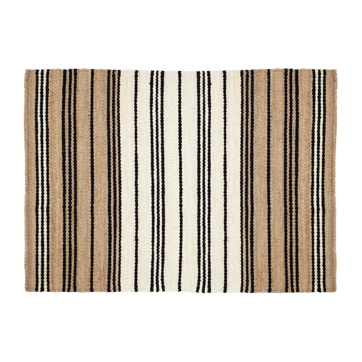 Elin jute rug striped - 160x230 cm - Dixie