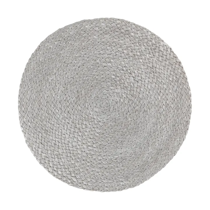 Elin placemat Ø38 cm - Silver grey - Dixie