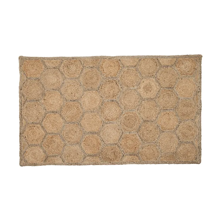 Elin rug - Honey comb natural, 90x150 cm - Dixie