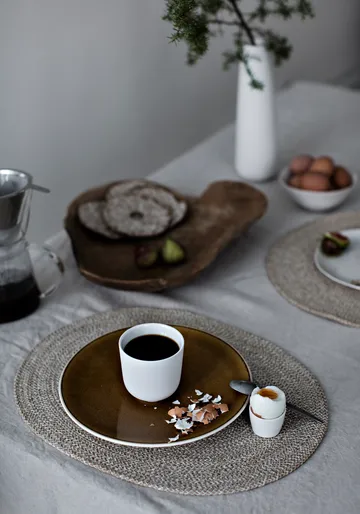 Ella placemat oval - Beige - Dixie