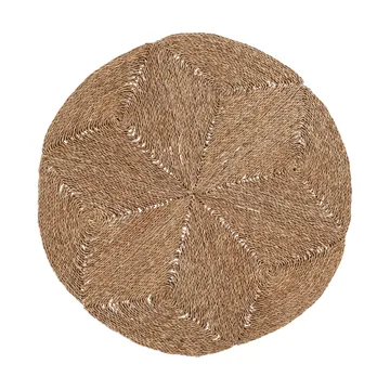 Esther Star carpet Ø120 cm - Natural - Dixie