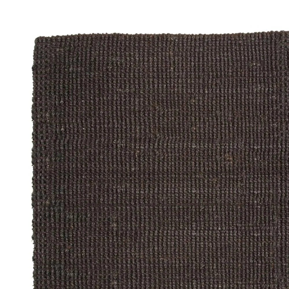 Jute door mat black, 80x180 cm Dixie