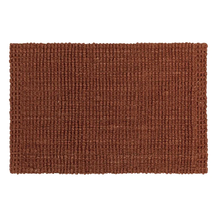 Jute doormat rusty red - 60x90 cm - Dixie