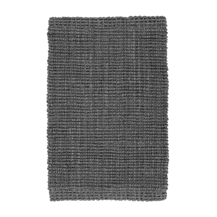 Jute rug dark grey - 60x90 cm - Dixie