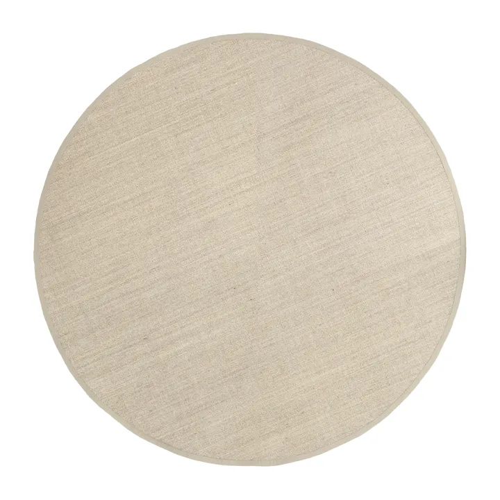 Sisal rug round marble - Ø250 cm - Dixie