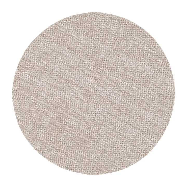 Sixten placemat round - Oyster white - Dixie