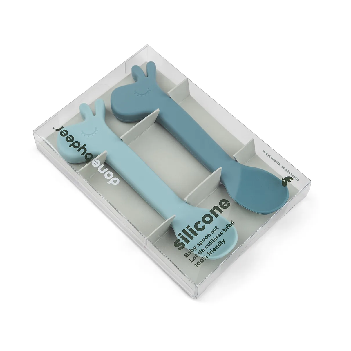 Lalee spoon 2-pack, Blue Done by deer