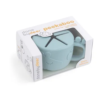 Raffi peekaboo snack cup 16 cl - Blue - Done by deer