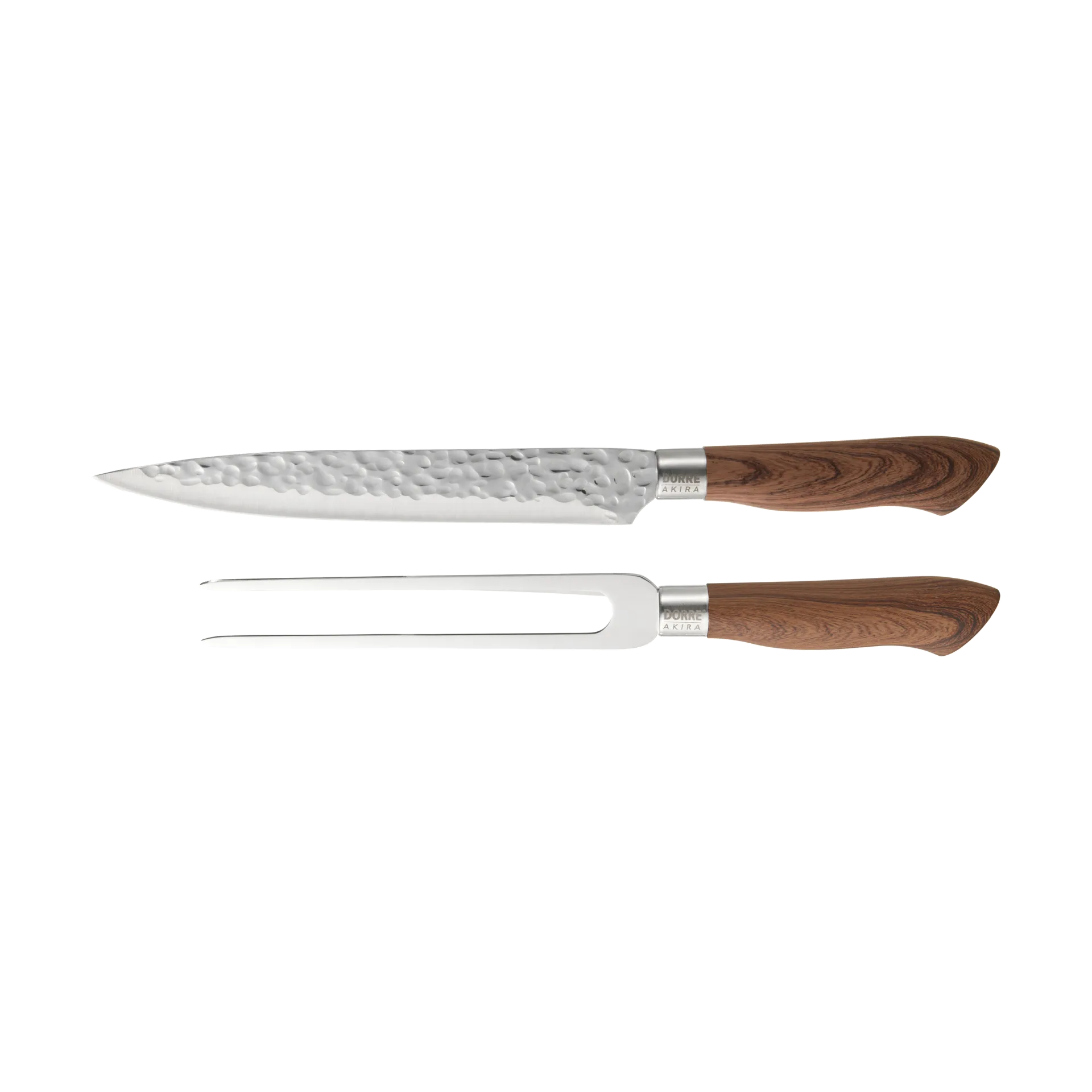 Akira carving set 2 pieces, Stainless steel Dorre