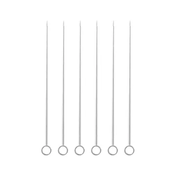 Carita cocktail sticks 6-pack - Stainless steel - Dorre