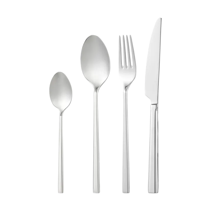 Clara cutlery set stainless steel - 24 pieces - Dorre