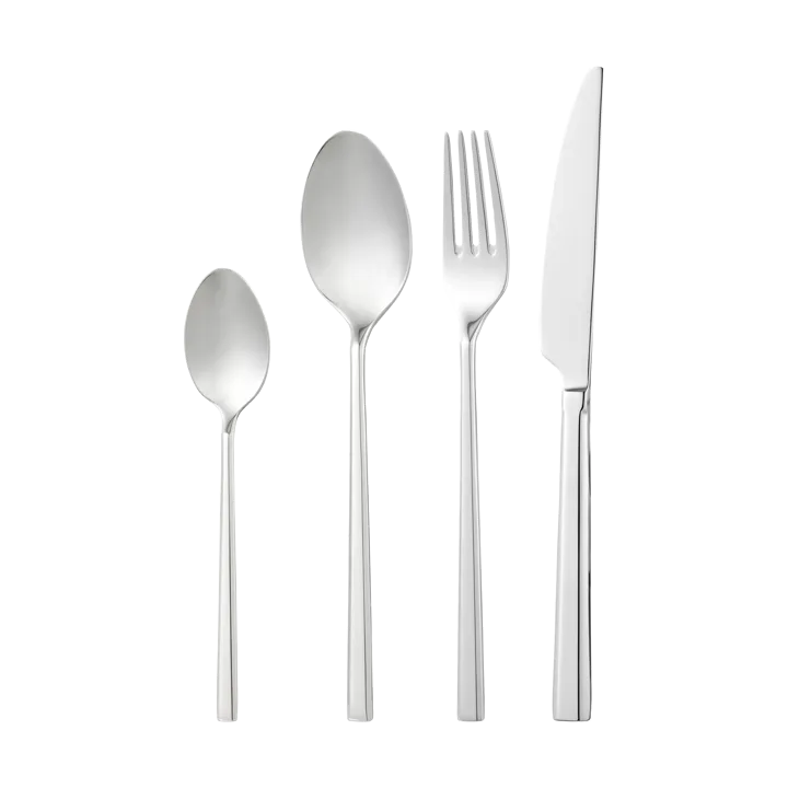 Clara cutlery set stainless steel - 48 pieces - Dorre