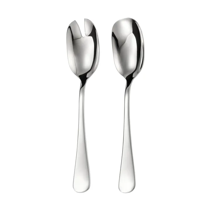 Classic salad and serving utensils - Stainless steel, 2 pieces - Dorre