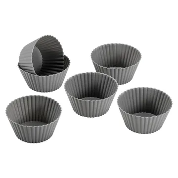 Cookie muffin tin XL 6 cups - Grey - Dorre