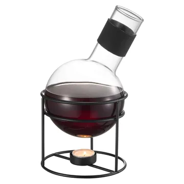 Glora mulled wine flask glass 1.3 L - Black - Dorre
