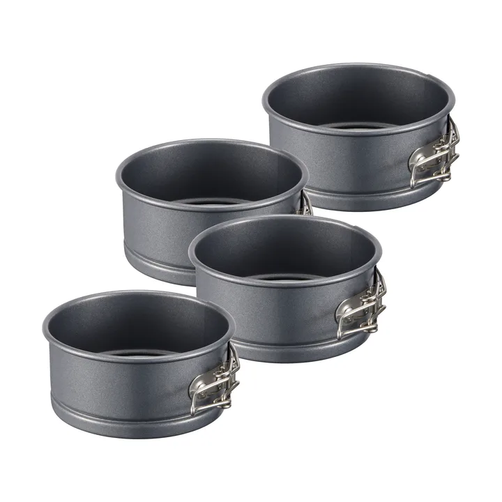 Karabo mini springform carbon steel 4-pack - Ø10 cm - Dorre
