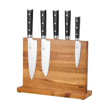 Kaya XL knife block - Acacia wood - Dorre