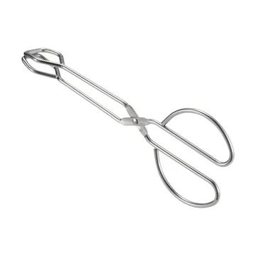Kelle kitchen and serving tongs - Stainless steel, 25.5x9.5 cm - Dorre