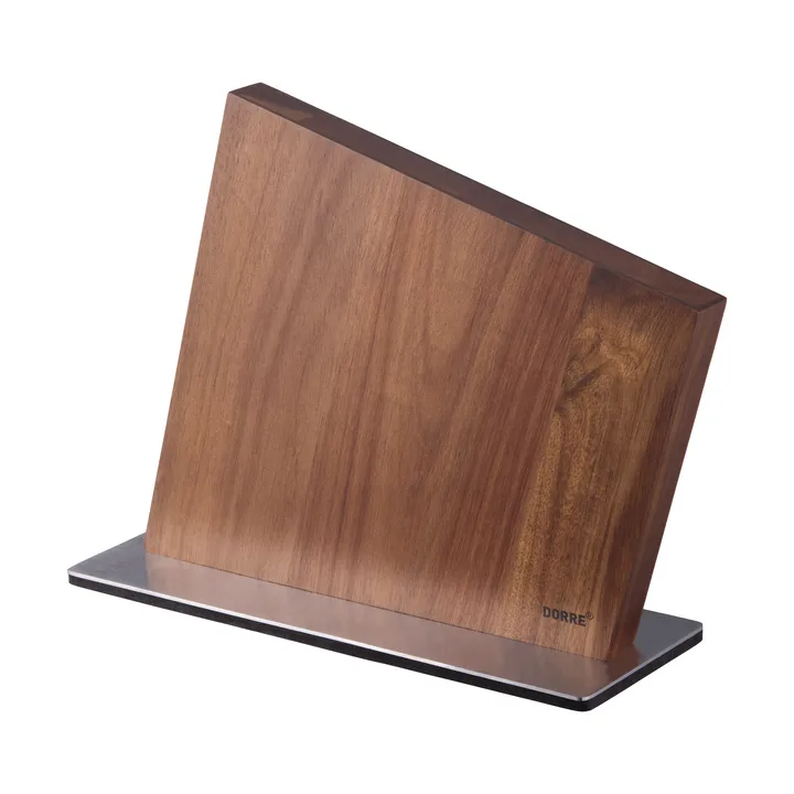 Kitty knife block - Acacia, slanted, 30x23x2.5 cm - Dorre