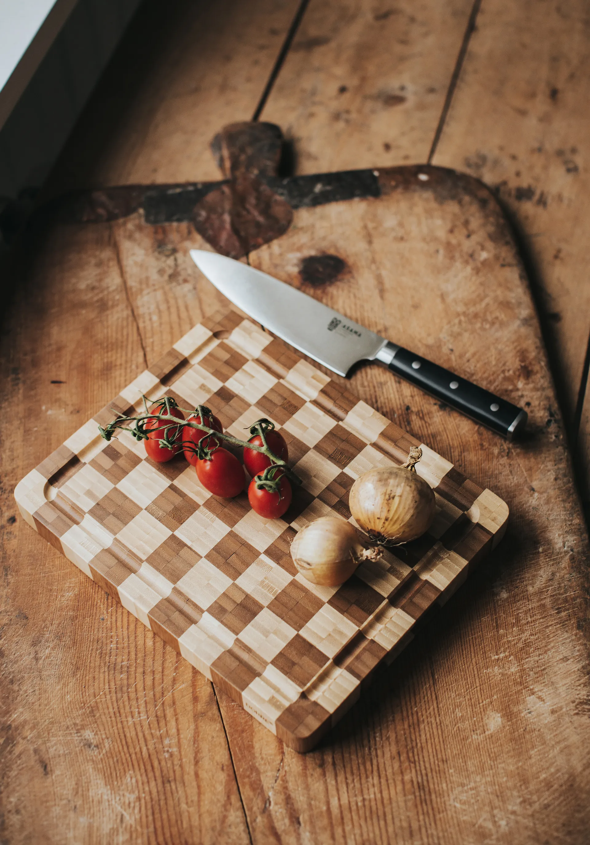 Kombo cutting board, Bamboo, 30x24x3 cm Dorre