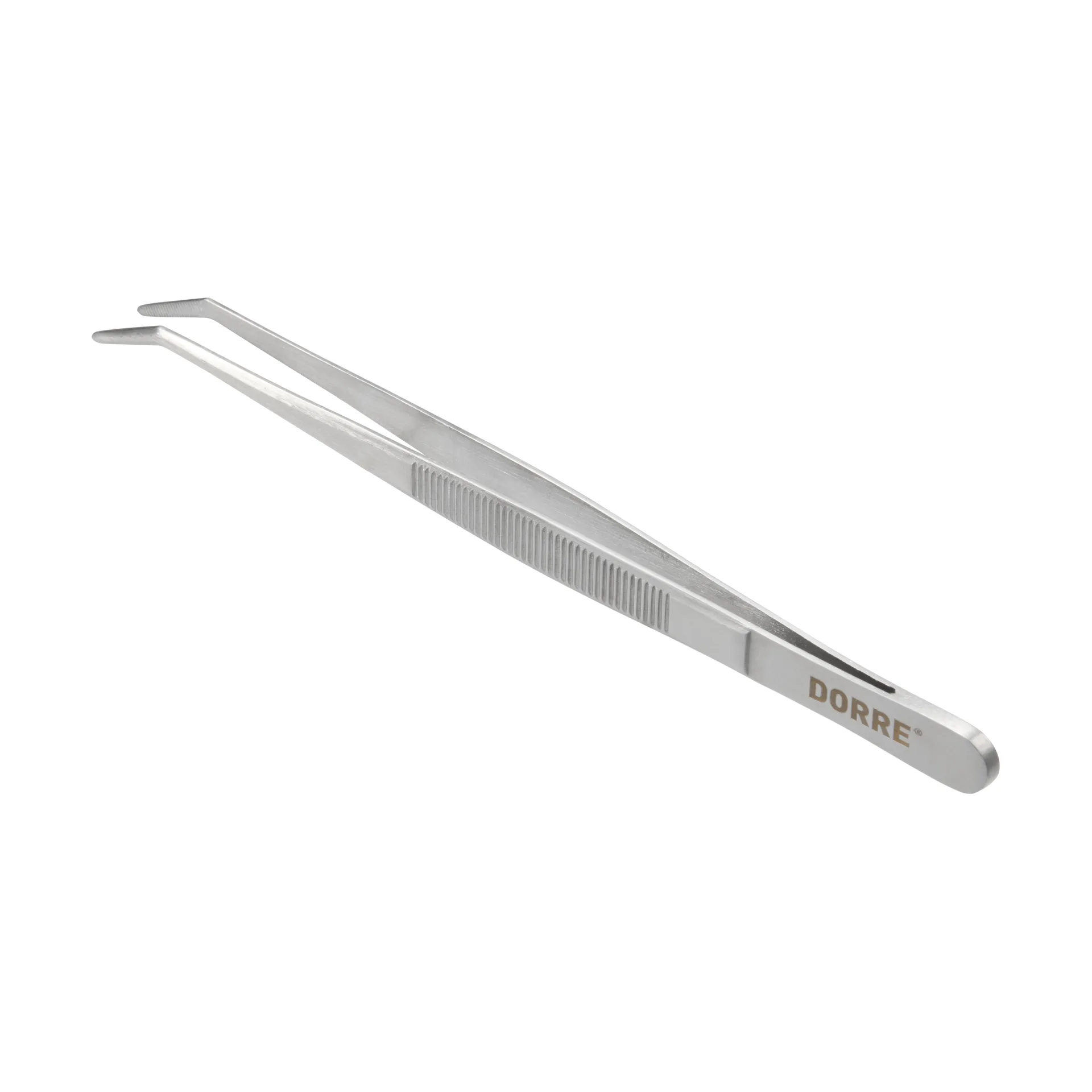 Maci food tweezers, Stainless-steel curved utensil 16 cm Dorre