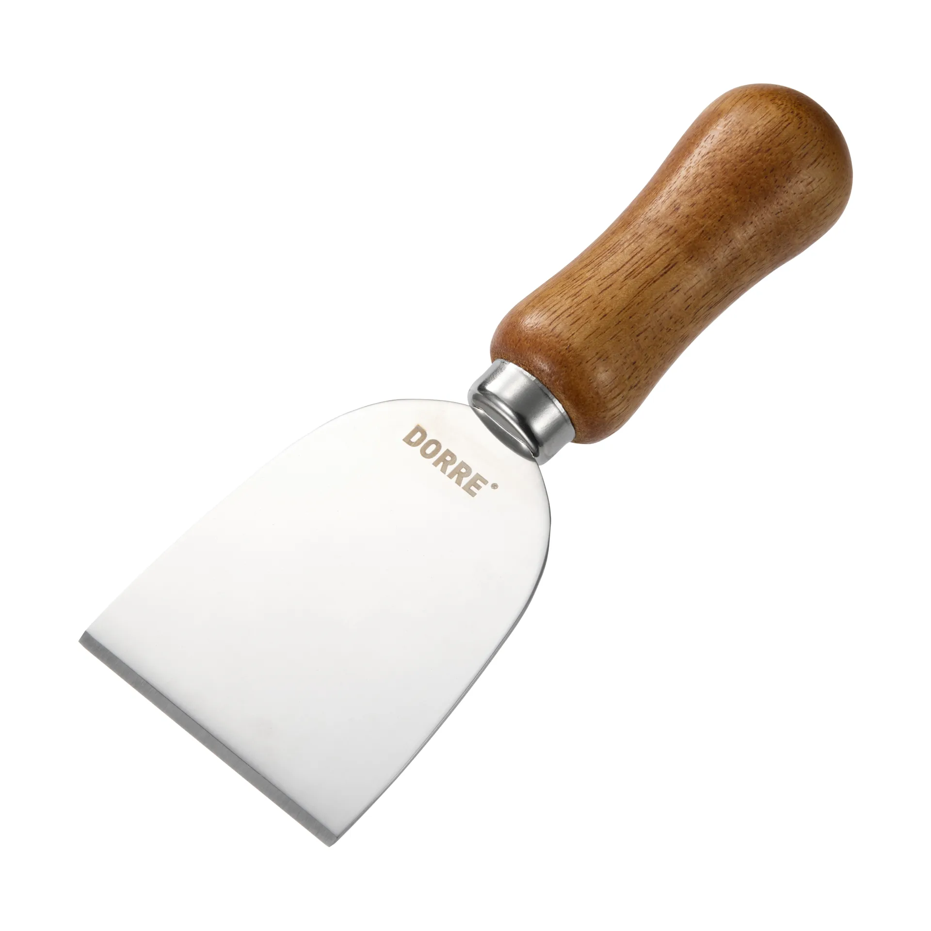 Olva cheese knife set, Acacia wood, stainless steel, 3-piece, 13 cm Dorre