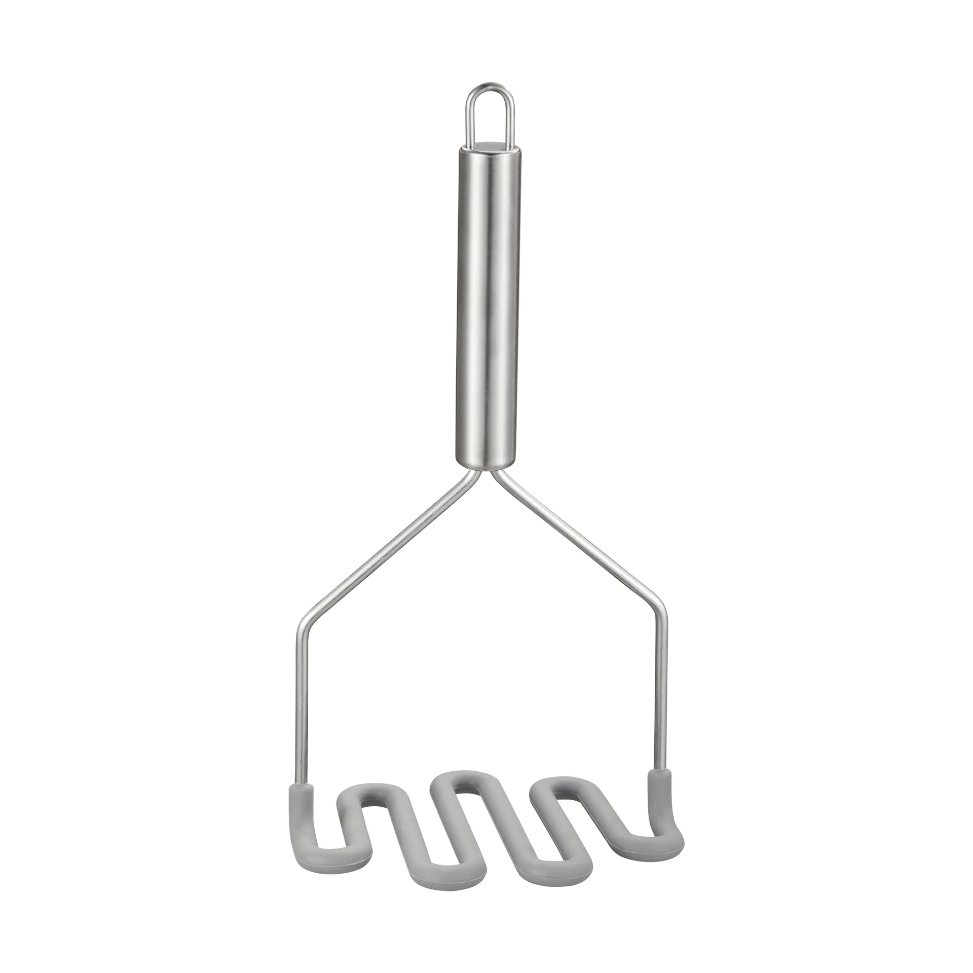 Pam potato masher, Stainless steel, silicone, 24x12x9 cm Dorre