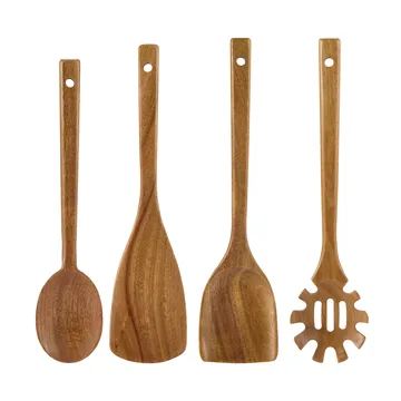 Rey utensil set - Acacia, 4 pieces - Dorre