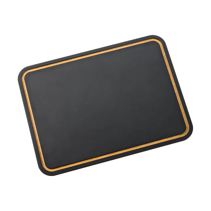 Sami chopping board pressed wood fiber - Black, 37x27.5 cm - Dorre