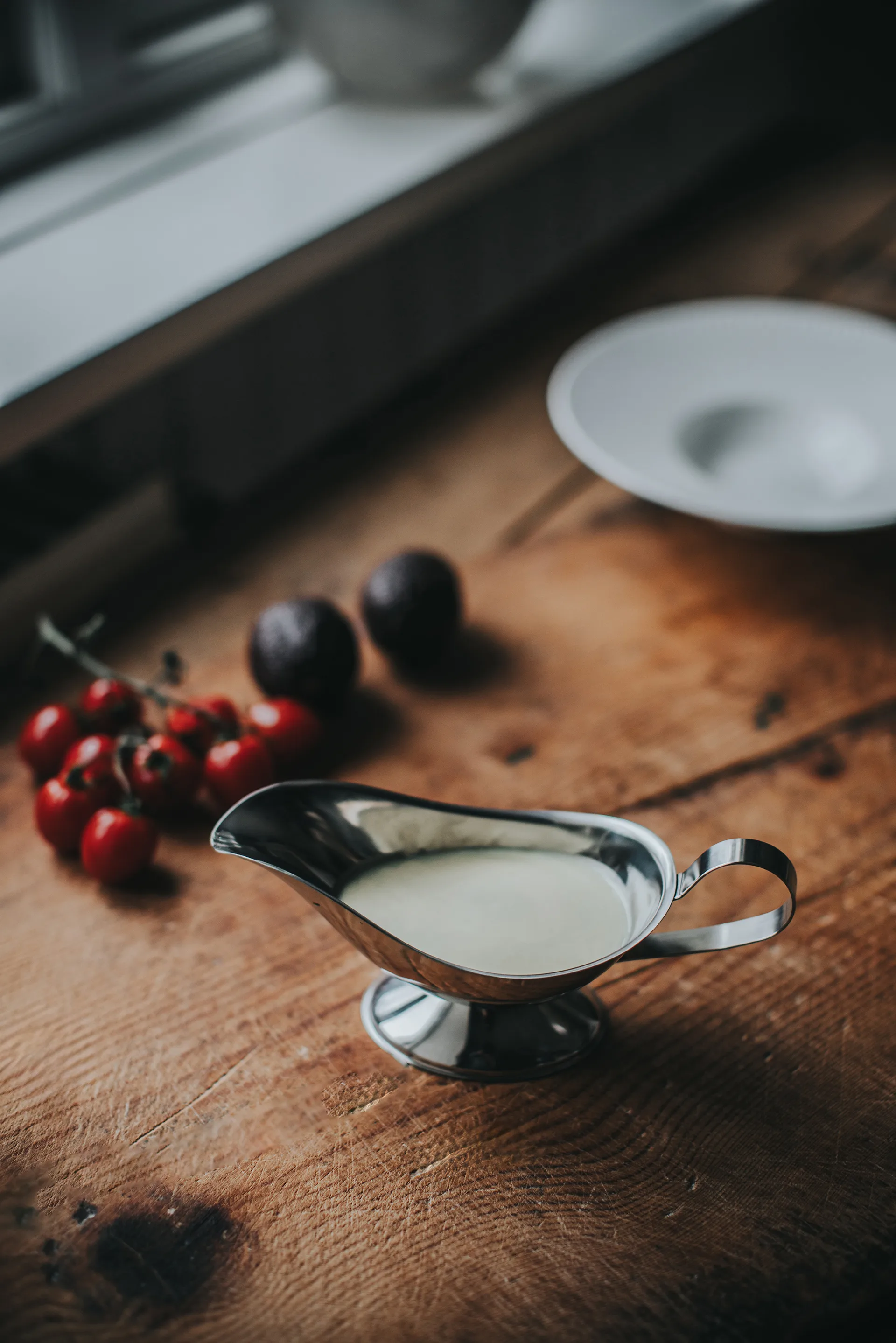 Saumi sauce boat, Stainless steel 25 cl Dorre