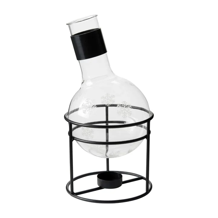 Snow star mulled wine warmer 1.3 L - Glass-Iron - Dorre