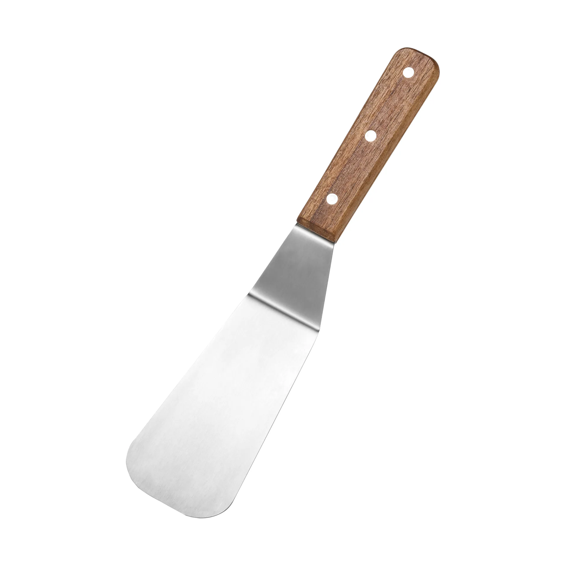 Studs spatula, Stainless steel, acacia wood, 28 cm Dorre