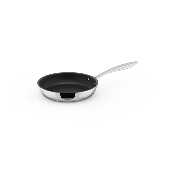 Trivence ceramic-coated frying pan - Stainless steel, Ø24 cm - Dorre