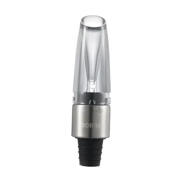 Verne wine aerator & wine stopper - Black - Dorre
