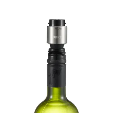 Verne wine aerator & wine stopper - Black - Dorre