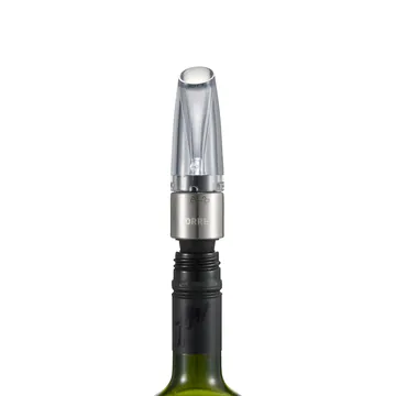 Verne wine aerator & wine stopper - Black - Dorre