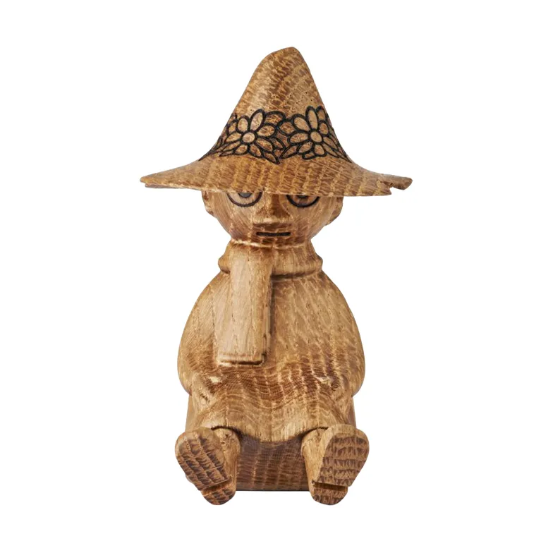 Moomin wood decoration Snufkin 9 cm, OAK (FSC) Dsignhouse x Moomin