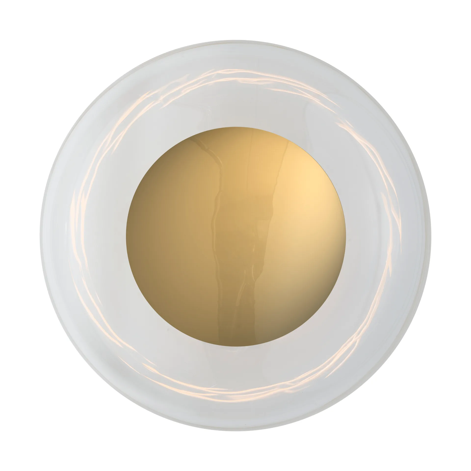 Horizon surface wall lamp, Clear, Ø36 cm EBB & FLOW