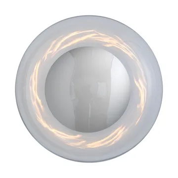 Horizon surface wall lamp - Clear-silver, Ø29 cm - EBB & FLOW