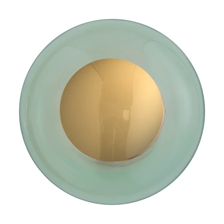 Horizon surface wall lamp - Forest green, Ø25 cm - EBB & FLOW