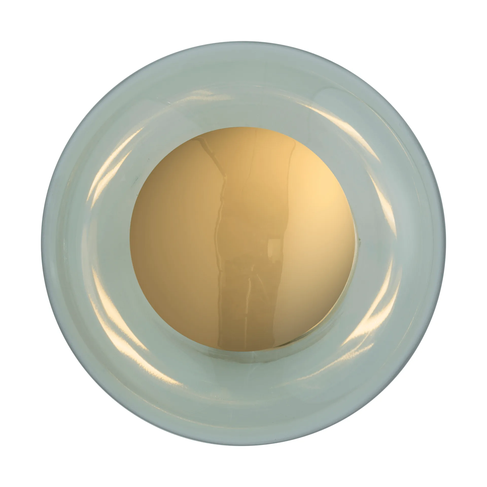 Horizon surface wall lamp, Forest green, Ø25 cm EBB & FLOW