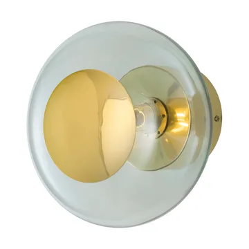 Horizon surface wall lamp - Forest green, Ø25 cm - EBB & FLOW