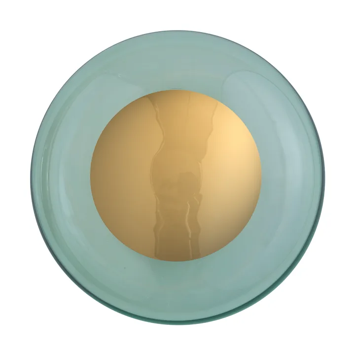 Horizon surface wall lamp - Forest green, Ø29 cm - EBB & FLOW